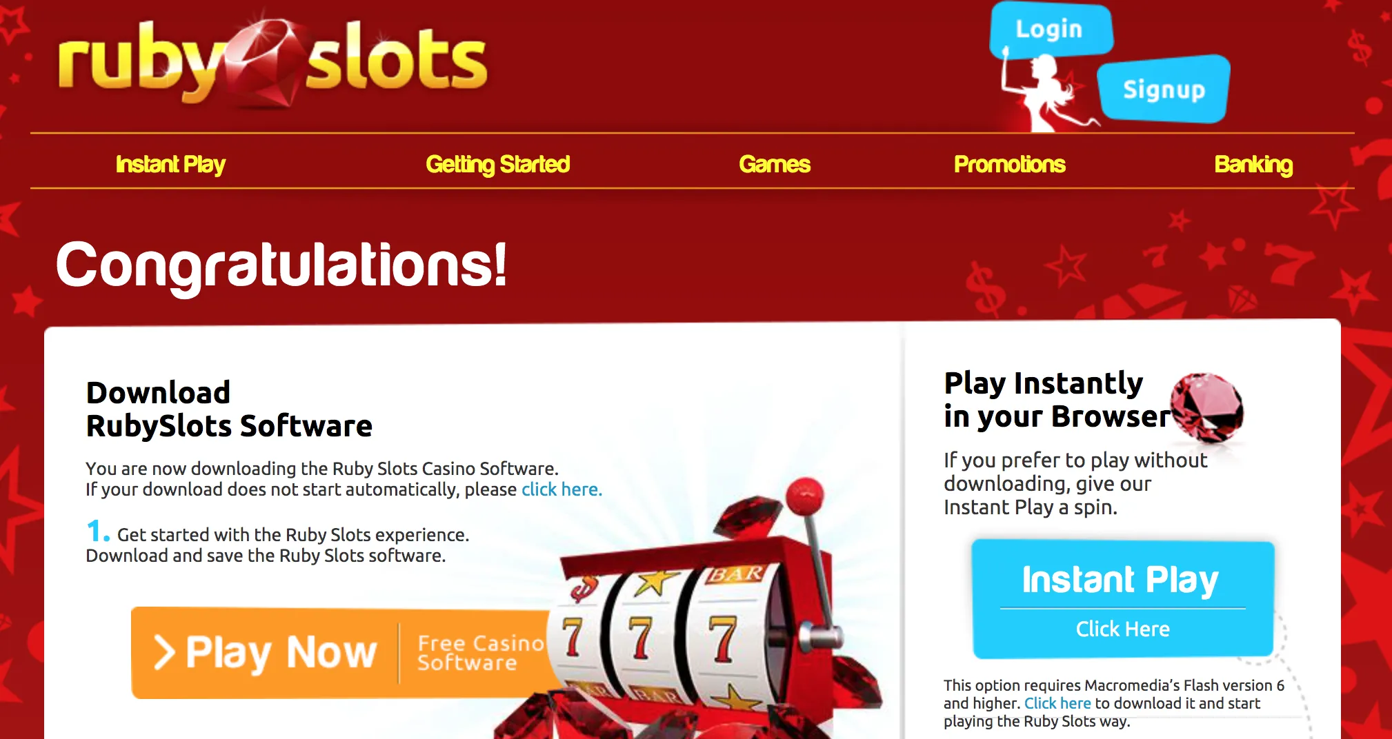 Ruby Slots app